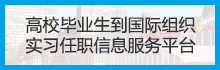 到国际组织就业平台